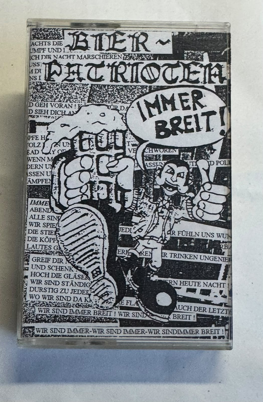 Immer breit!
